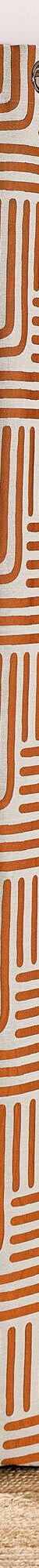 Rideau jacquard imprimé lignes (terracotta) Rideau jacquard imprimé lignes (terracotta)